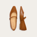 Neta Ballerina, glossy caramel